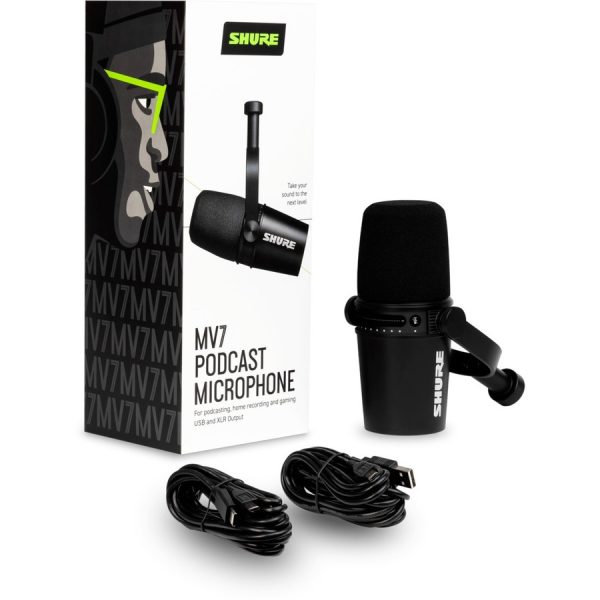 Shure MV7-K Wired Dynamic Microphone - Image 7