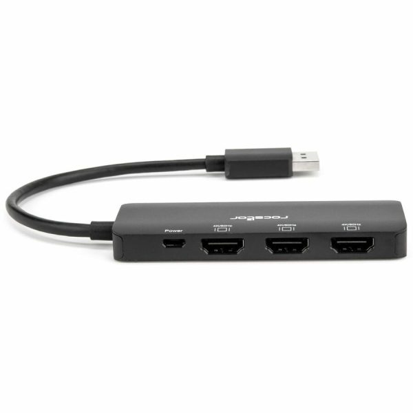 Rocstor Premium DisplayPort 1.4 to Tripple HDMI 4K Adapter - Image 5
