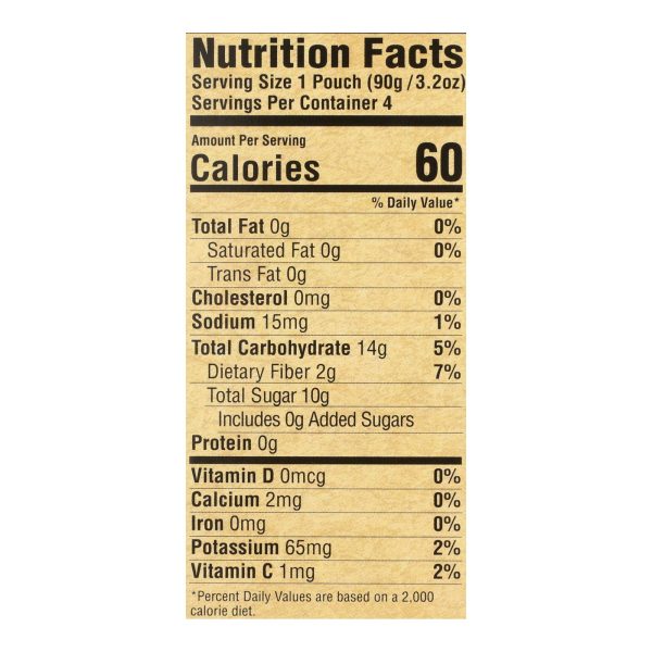 North Coast - Applesauce Pouch - Case of 6 - 4/3.2 OZ - Image 3