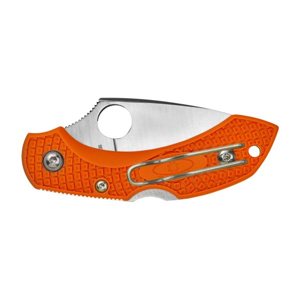 SPYDERCO DRAGONFLY2 ORANGE FRN PLN - Image 2