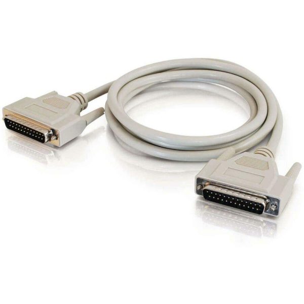 C2G 3ft DB25 M/M Serial RS232 Cable - Image 2