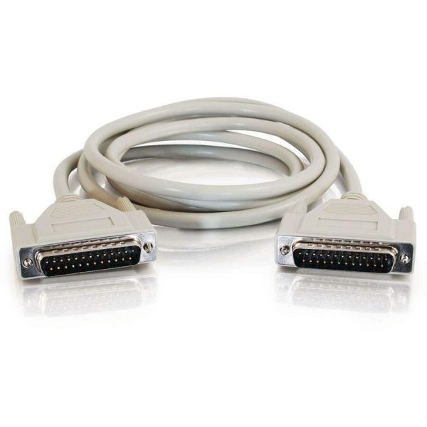 C2G 3ft DB25 M/M Serial RS232 Cable - Image 3