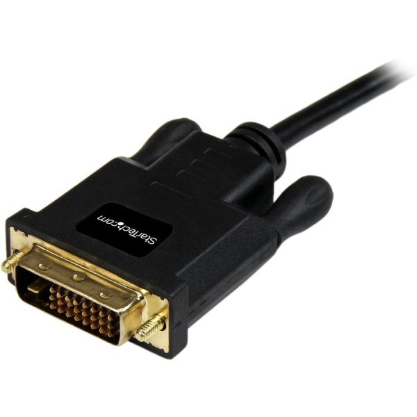 StarTech.com 3ft Mini DisplayPort to DVI Cable, Mini DP to DVI-D Adapter/Converter Cable, 1080p Video, mDP 1.2 to DVI Monitor/Display - Image 2