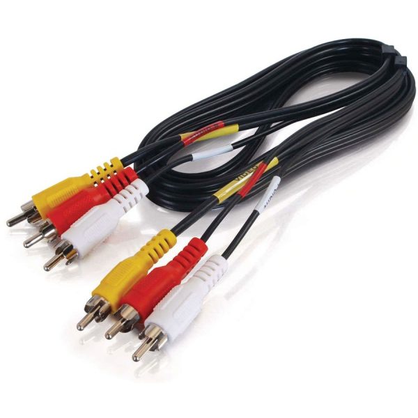 C2G 12ft Value Series Composite Video + Stereo Audio Cable - Image 2