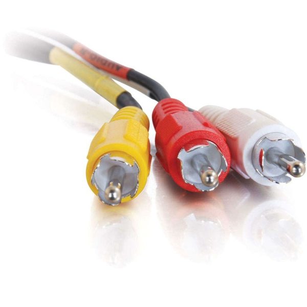 C2G 12ft Value Series Composite Video + Stereo Audio Cable - Image 3