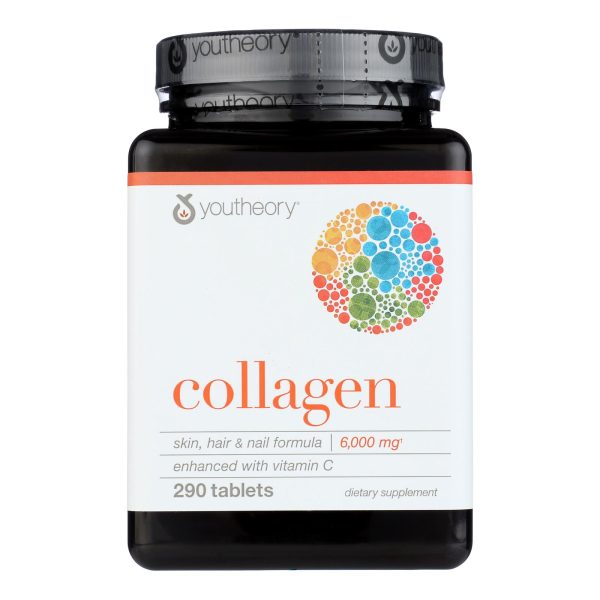 Youtheory Collagen - Type 1 and 2 and 3 - 290 Tablets