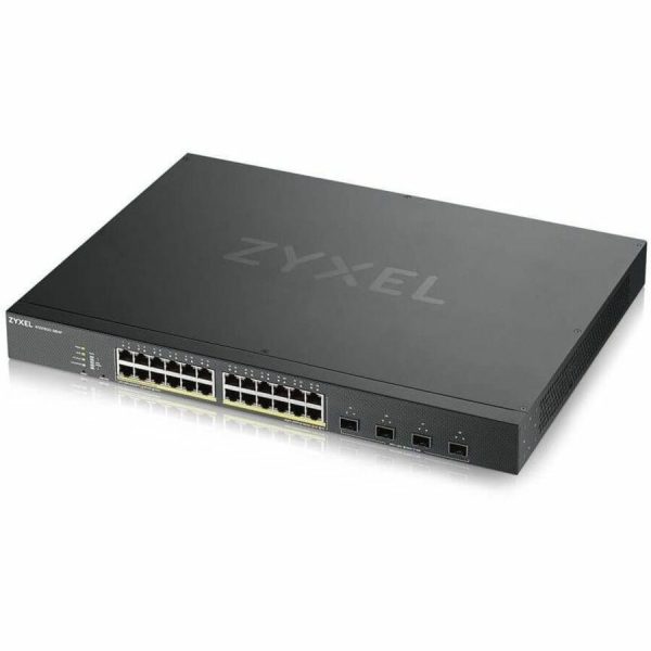 ZYXEL XGS1930-28HP 24-Port Gigabit Smart Nebula Cloud Managed PoE Switch | 24 PoE+ Ports at 375W with 4 SFP+ 10G Uplinks - Image 3