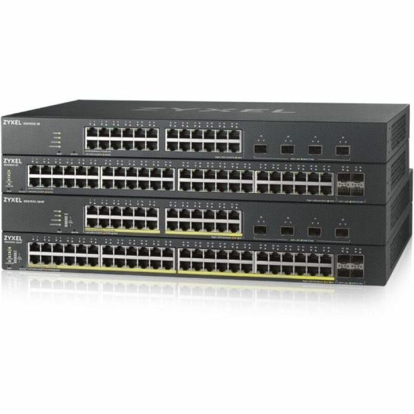 ZYXEL XGS1930-28HP 24-Port Gigabit Smart Nebula Cloud Managed PoE Switch | 24 PoE+ Ports at 375W with 4 SFP+ 10G Uplinks - Image 6