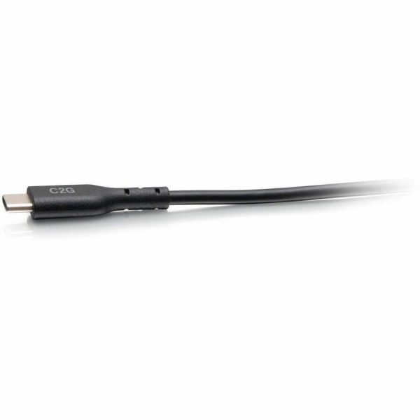 C2G 1.5ft (0.5m) USB-C® Male to USB-C Male Cable (20V 5A) - USB 2.0 (480Mbps) - Image 2