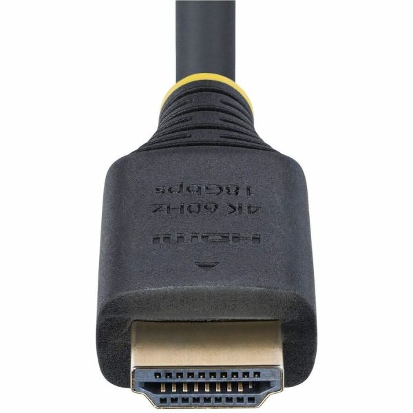 StarTech.com 10ft (3m) Premium Certified High Speed HDMI Cable, 4K 60Hz/1440p 144Hz, 18Gbps, UHD HDMI 2.0 Cord, TPE Jacket - Image 5