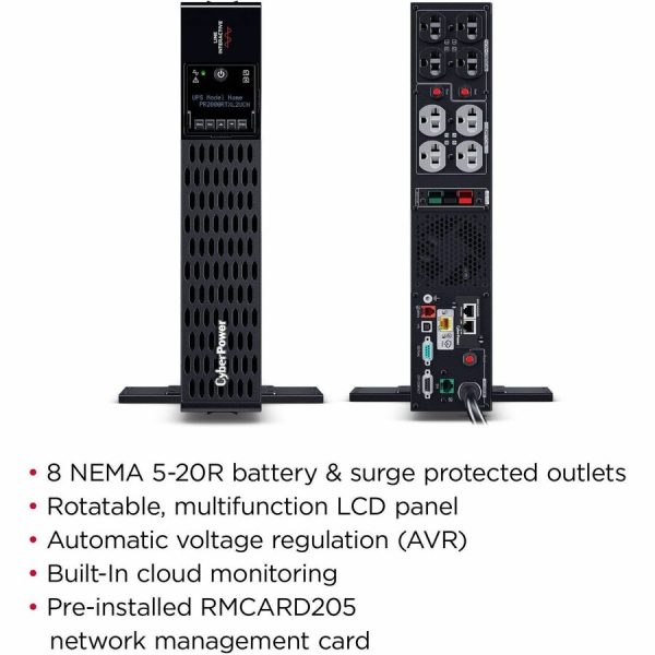CyberPower PR2000RTXL2UCN Smart App Sinewave UPS Systems - Image 3
