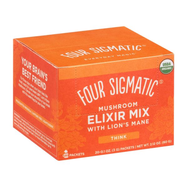 Four Sigmatic - Mushroom Elixir - Organic Lions Mane Mushroom - 20 CT - Image 3