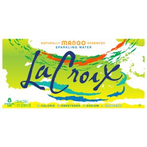 Lacroix Sparkling Water - Mango - Case of 3 - 8/12 fl oz.