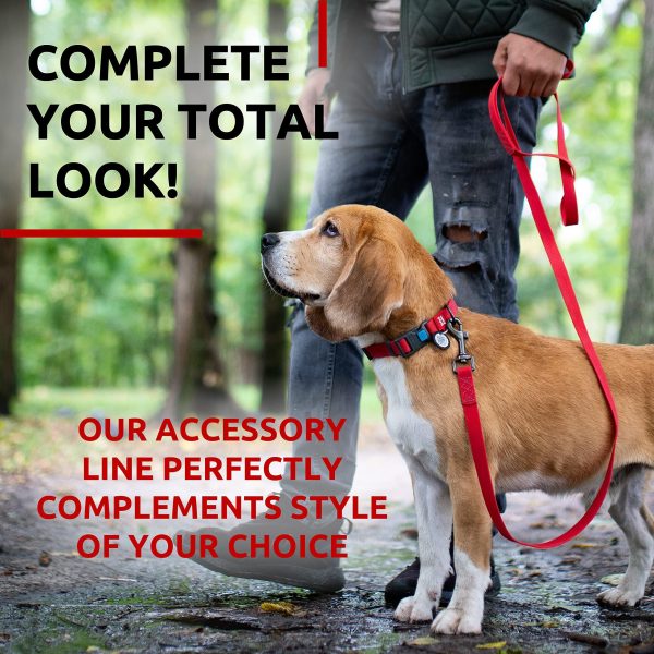 WAUDOG Waterproof Dog Leash 4 Ft   6 Ft   Anti Slip Dog Leash for Large Dogs Small and Medium Dogs   Heavy Duty Dog Leash with Water and Dirt Resistant   Long Or Short Dog Leashes for Boy & Girl Dogs - Image 5