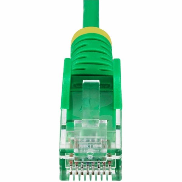 StarTech.com 1ft Green Slim CAT6 Ethernet Cable, Slim Snagless RJ45, UTP, LSZH, 28AWG Bare Copper, Slim Network Patch Cord, Fluke Tested - Image 4