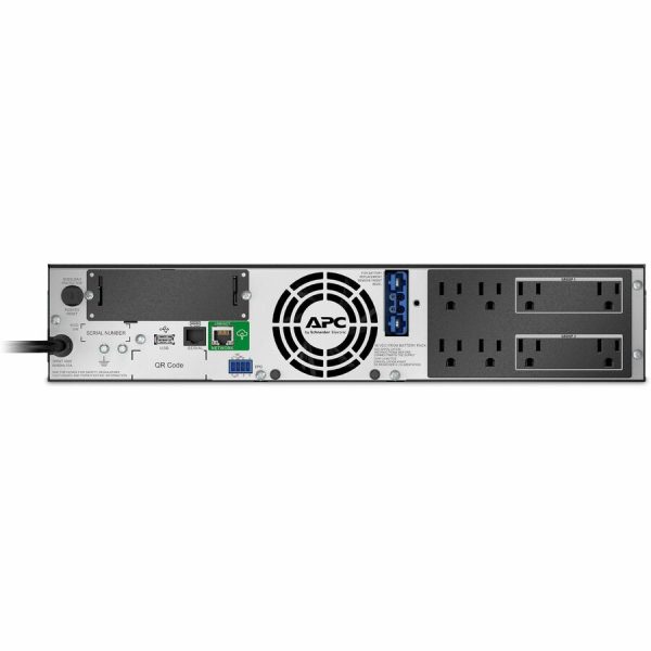 APC Smart-UPS X, Line Interactive, 1000VA, Rack/tower convertible 2U, 120V, 8x 5-15R NEMA, SmartConnect port, Extended runtime - Image 4