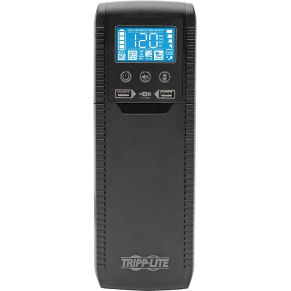 Eaton Tripp Lite Series Line-Interactive UPS with USB and 8 Outlets - 120V, 1000VA, 600W, 50/60 Hz, AVR, ECO Series - Image 4