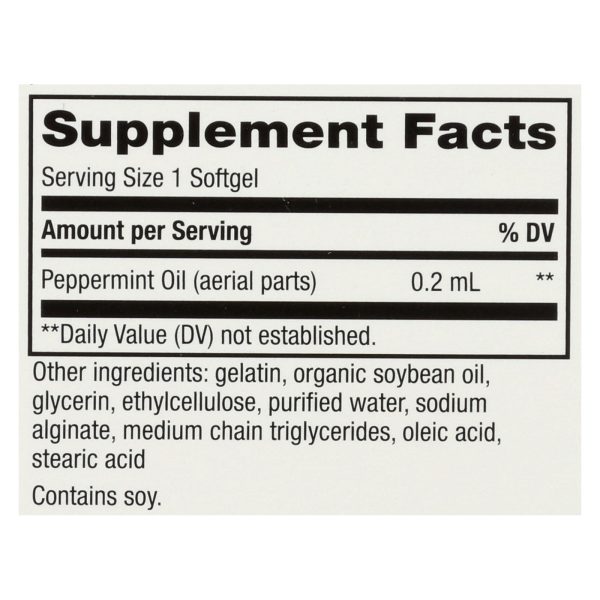 Nature's Way - Pepogest Peppermint Oil - 60 Softgels - Image 3