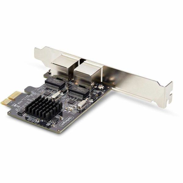 StarTech.com 2-Port Gigabit PCIe Network Adapter Card, 10/100/1000Mbps PCI Express NIC, Dual Realtek RTL8111H, TAA Compliant - Image 2