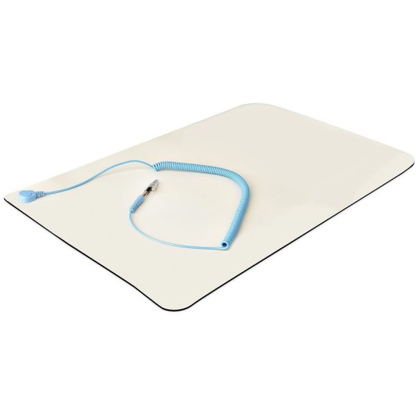 StarTech.com 11x18in Anti Static Mat, ESD Mat for Electronics Repair on Tables or Desks, Flexible Work Pad, Detachable Grounding Wire - Image 3