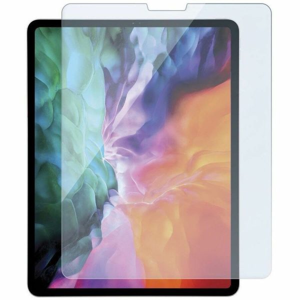 Targus Tempered Glass Screen Protector for for iPad Pro 12.9-inch (6th, 5th, 4th, 3rd Crystal Clear, Black