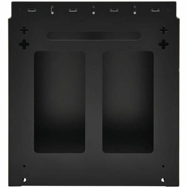 Eaton Tripp Lite Series SmartRack 4U Low-Profile Vertical-Mount Vented Wall-Mount Mini Rack Enclosure, Black - Image 5