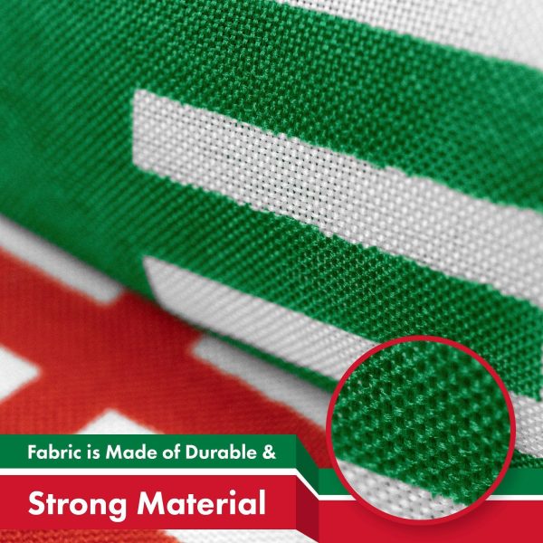 Iran Iranian Flag 3x5 Ft 5-Pack 150D Printed Polyester By G128 - Image 4