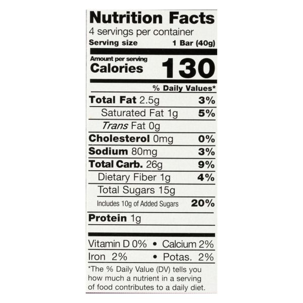 Pamela's Products - Gluten-Free Big Fig Bar - Mission Fig - Case of 8 - 5.64 oz. - Image 2