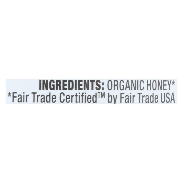 Wholesome Sweeteners Organic Raw Honey - Liquid Sweetener - Case of 6 - 16 oz. - Image 2