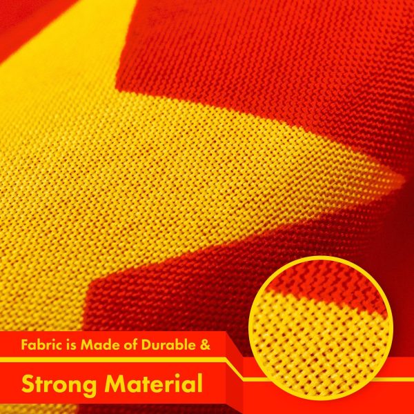 China Chinese Flag 3x5 Ft 5-Pack 150D Printed Polyester By G128 - Image 4