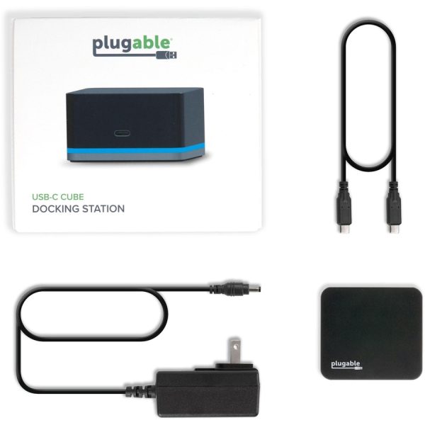Plugable USB C Cube - Mini Docking Station, Compatible with Thunderbolt 3 Ports and Specific USB-C Systems - Image 6