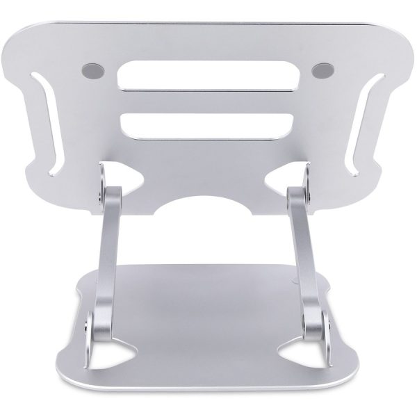 StarTech.com Laptop Stand for Desk, Ergonomic Laptop Stand Adjustable Height, Aluminum, Up to 22lb/10kg, Foldable Notebook Riser/Lift - Image 3