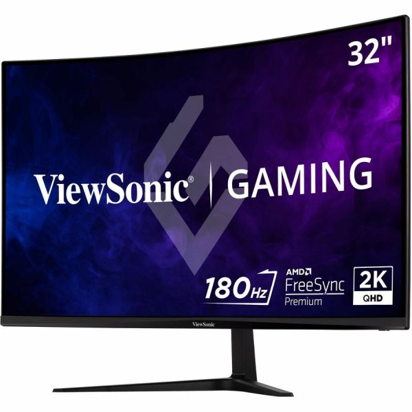 ViewSonic VX3218C-2K 32 Inch Curved 1ms 1440p 180hz Gaming Monitor with FreeSync Premium, Eye Care, HDMI and Display Port - Image 4