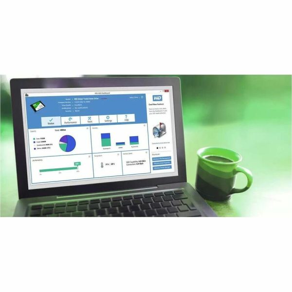 WD Green WDS480G3G0A-00BJG0 480 GB Solid State Drive - 2.5" Internal - SATA - Image 2