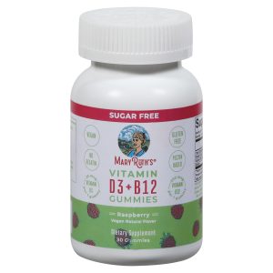 Mary Ruth's - D3 + B12 Gummies Rasp Sf - EA of 1-30 CT