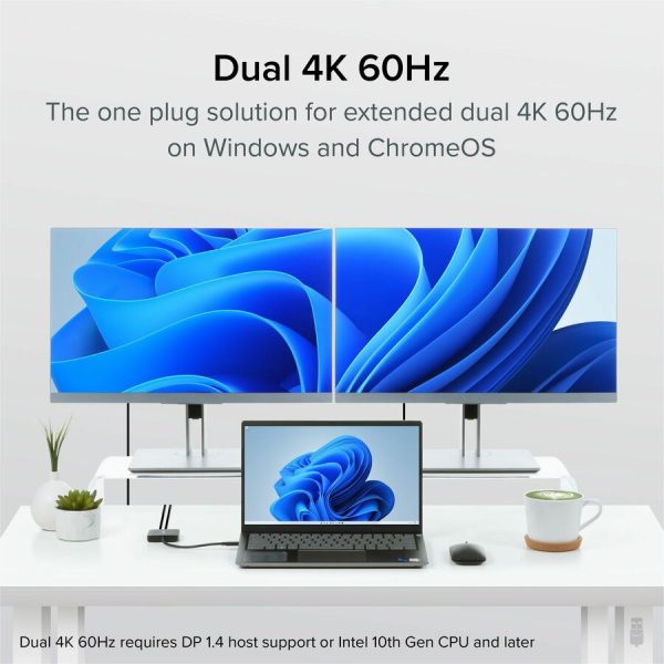 Plugable USB C to HDMI Adapter for Dual Monitors 4K 60Hz - Image 3
