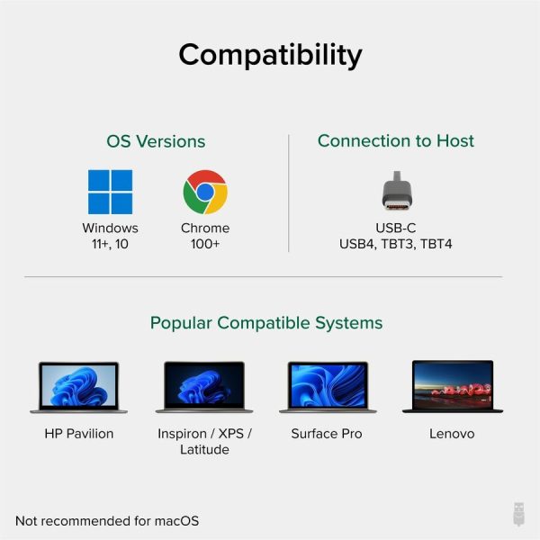 Plugable USB C to HDMI Adapter for Dual Monitors 4K 60Hz - Image 4