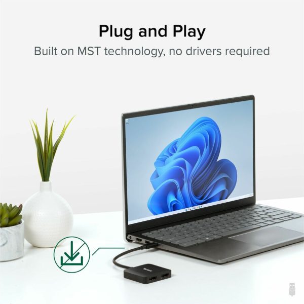 Plugable USB C to HDMI Adapter for Dual Monitors 4K 60Hz - Image 7