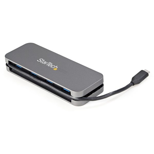 StarTech.com 4 Port USB C Hub - 4x USB-A - 5Gbps USB 3.0 Type-C Hub (USB 3.2/3.2 Gen 1) - Bus Powered - 11" Long Cable w/ Cable Management - Image 6