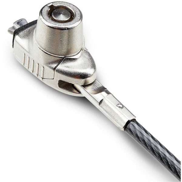 StarTech.com Slim Lock Noble Wedge® Slot Compatible, 6.6ft (2m) Keyed Locking Cable, Desk Anti-Theft Security For Laptop/Notebook Computer - Image 3