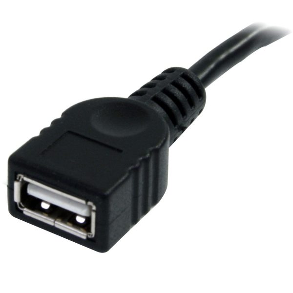 StarTech.com 3 ft Black USB 2.0 Extension Cable A to A - M/F - Image 3
