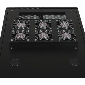 Eaton Tripp Lite Series SmartRack Roof-Mounted Fan Panel - 6-120V high-performance fans; 630 CFM, 5-15P plug