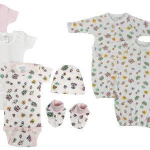 Newborn Baby Girl 7 Pc  Sets Nc_0590