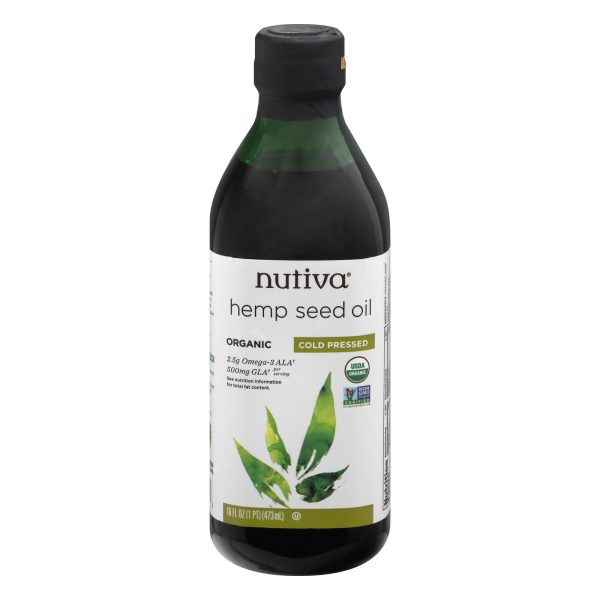 Nutiva - Oil Og2 Hempseed - EA of 1-16 FZ - Image 3