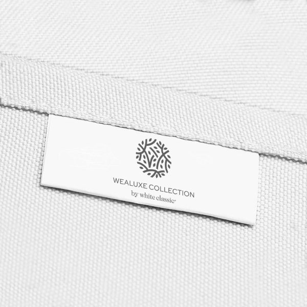 [2 Pack] White Round Tablecloths 90 Inch [Perfect Size for 30 60 Inch Tables] 200 GSM Premium Quality Textured Washable Polyester Fabric 90  Table Cloth White - Image 4