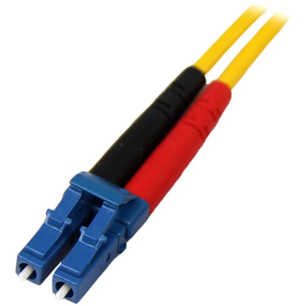 StarTech.com 1m Fiber Optic Cable - Single-Mode Duplex 9/125 LSZH Fiber Jumper Cord - LC/LC - Image 2