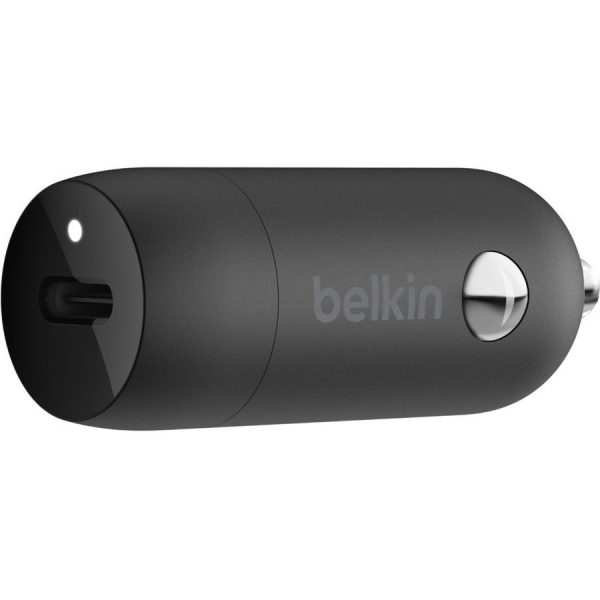 Belkin Boost Up Charge 20-Watt USB-C PD Car Charger with Lightning to USB-C Cable - Image 2