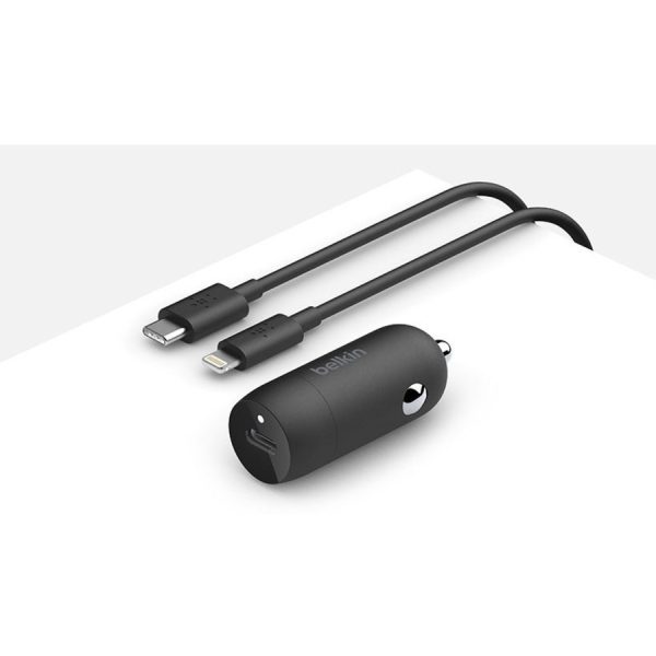 Belkin Boost Up Charge 20-Watt USB-C PD Car Charger with Lightning to USB-C Cable - Image 7