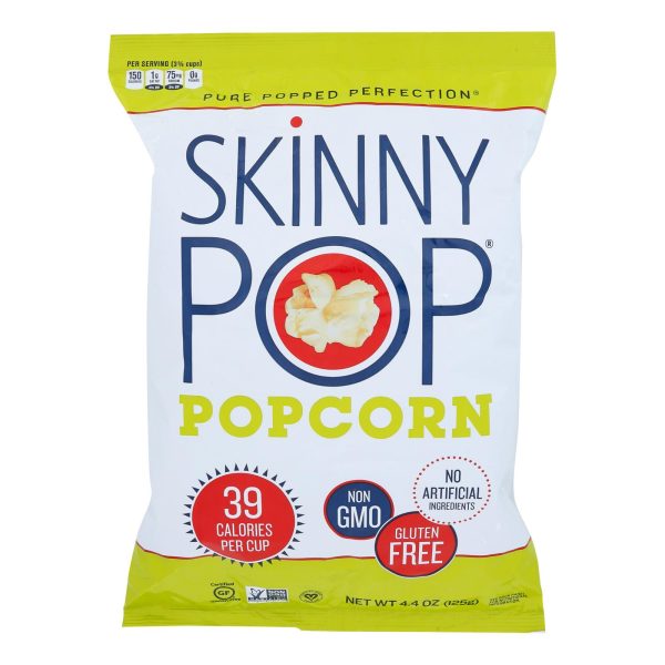 Skinny Pop Popcorn - Original - Case of 12 - 4.4 oz.