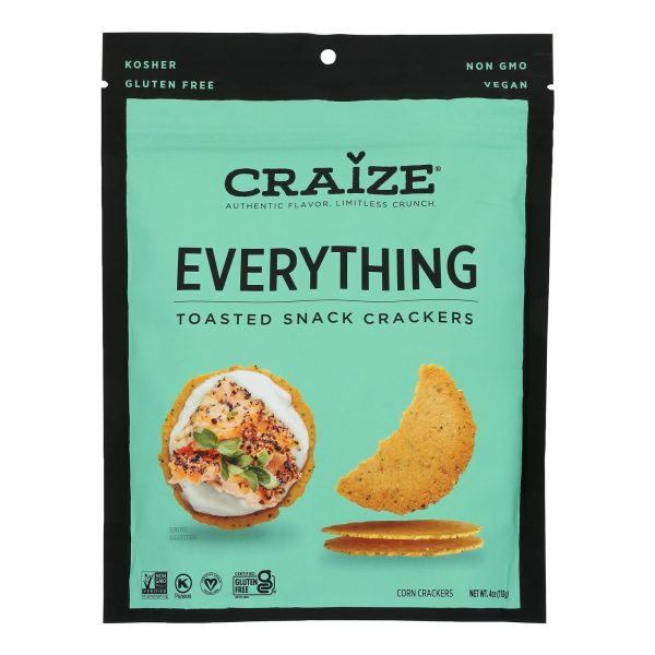 Craize - Corn Crckr Evrythng Toast - Case of 6-4 OZ - Image 2